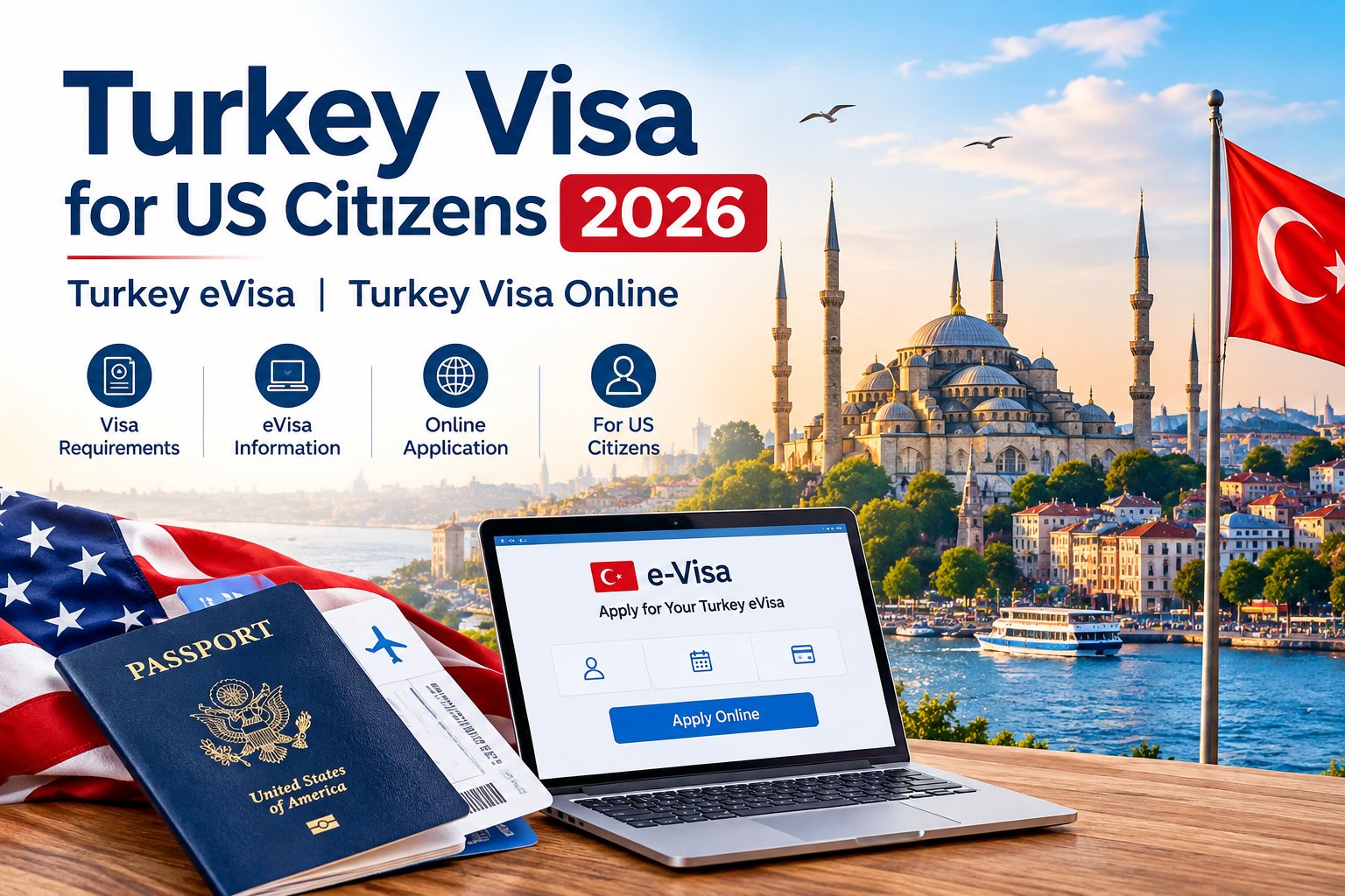 Turkey Visa Guide for US Citizens 2026: Visa Requirements & Online Options