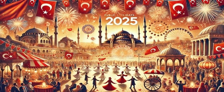 Public Holidays 2025 in Turkey